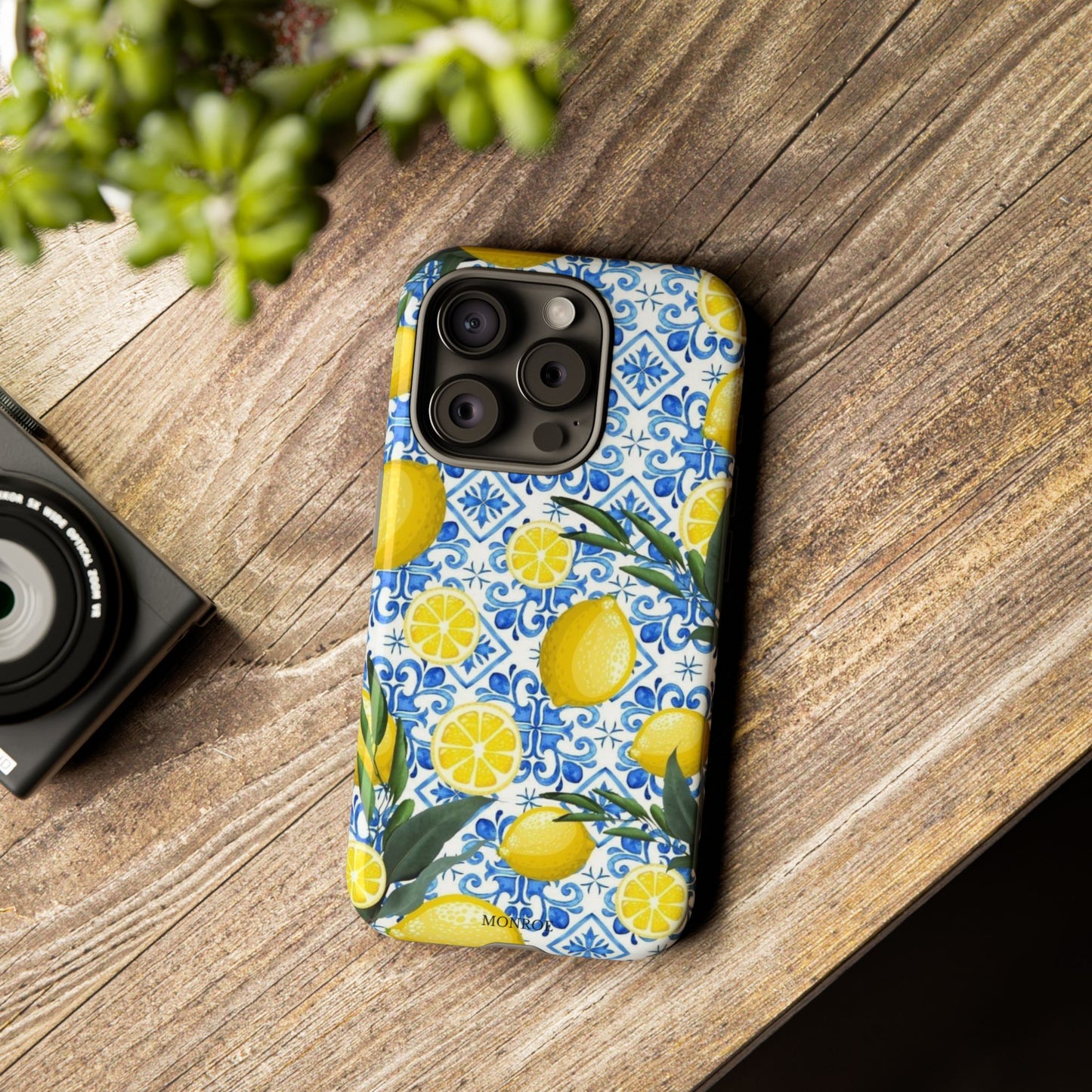 Lemon Tile Tough Case