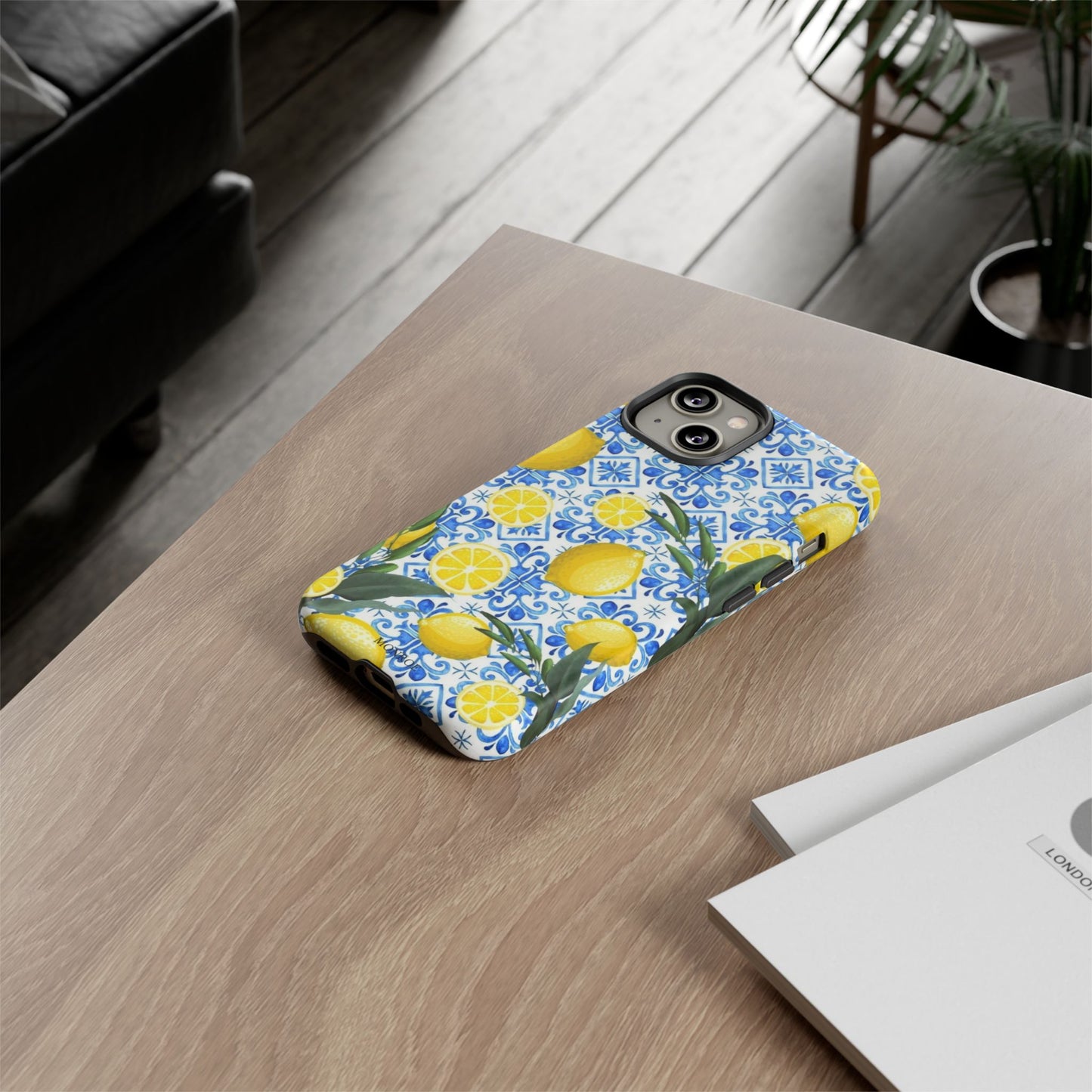 Lemon Tile Tough Case