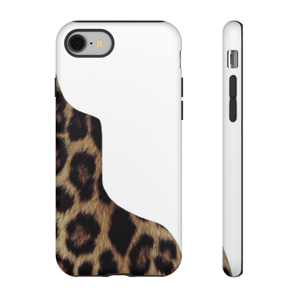 Half Cheetah Print Phone Case