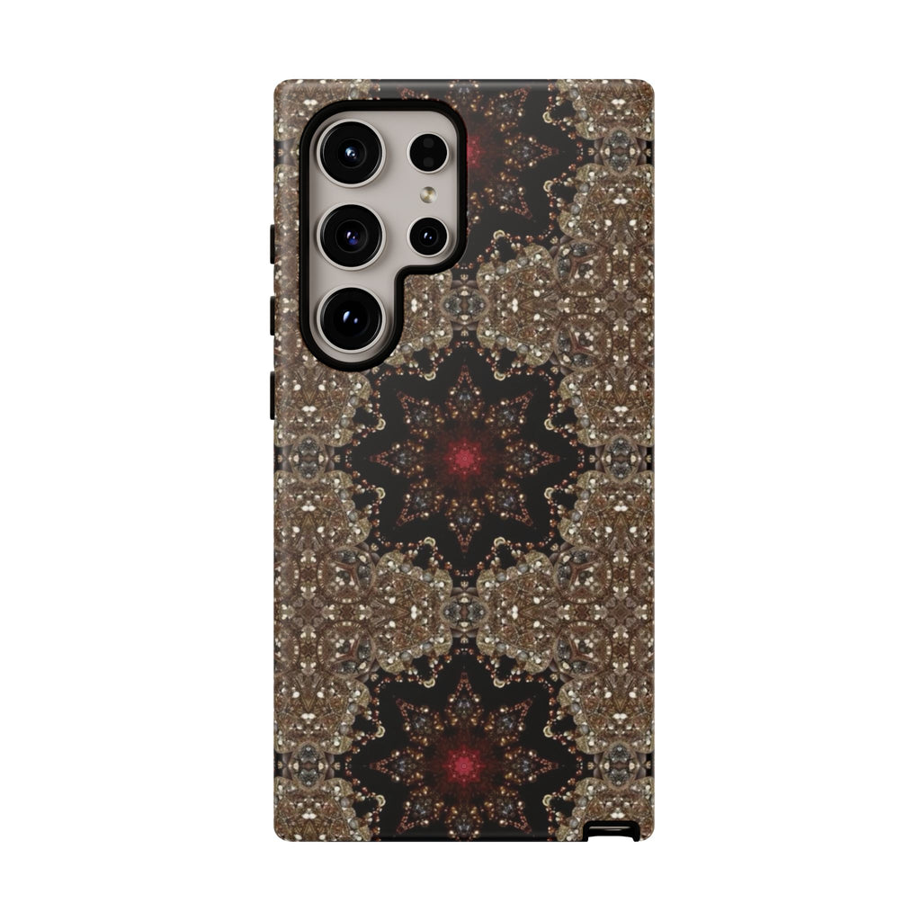 Brown Mandala Tough Protective Case