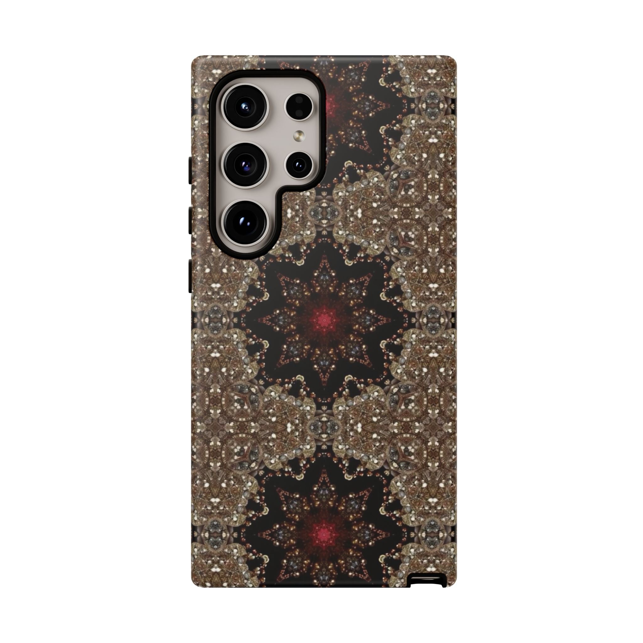Brown Mandala Tough Protective Case