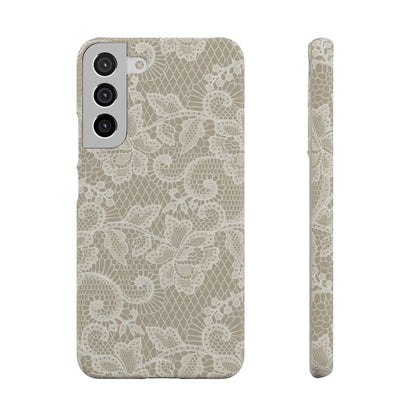 Vintage Beige Lace Case