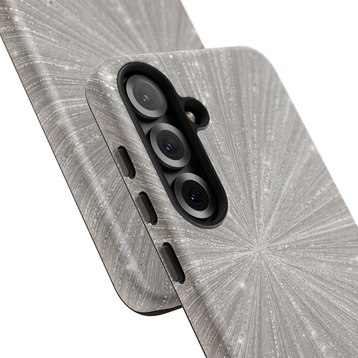 Sparkling Silver Burst Tough Case