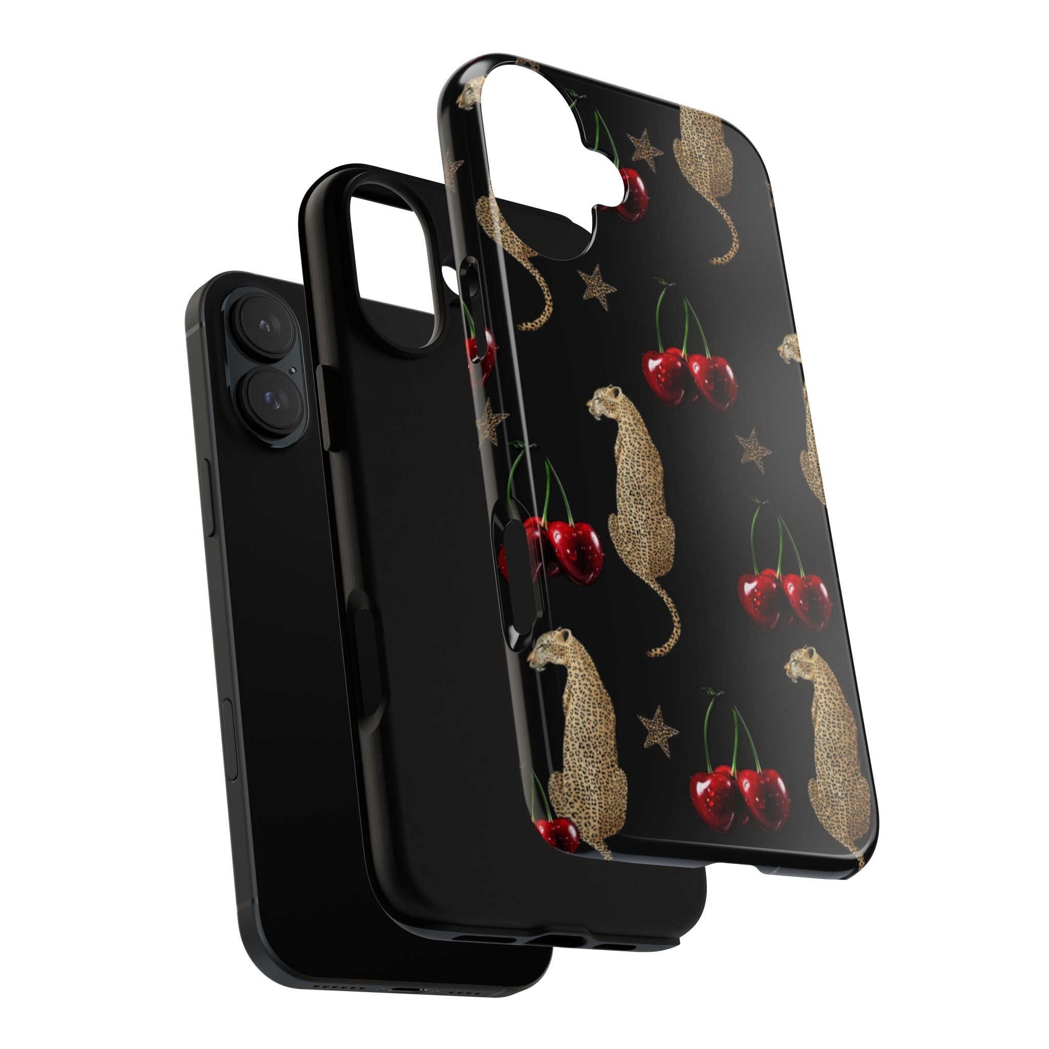 Leopards & Cherries Phone Case