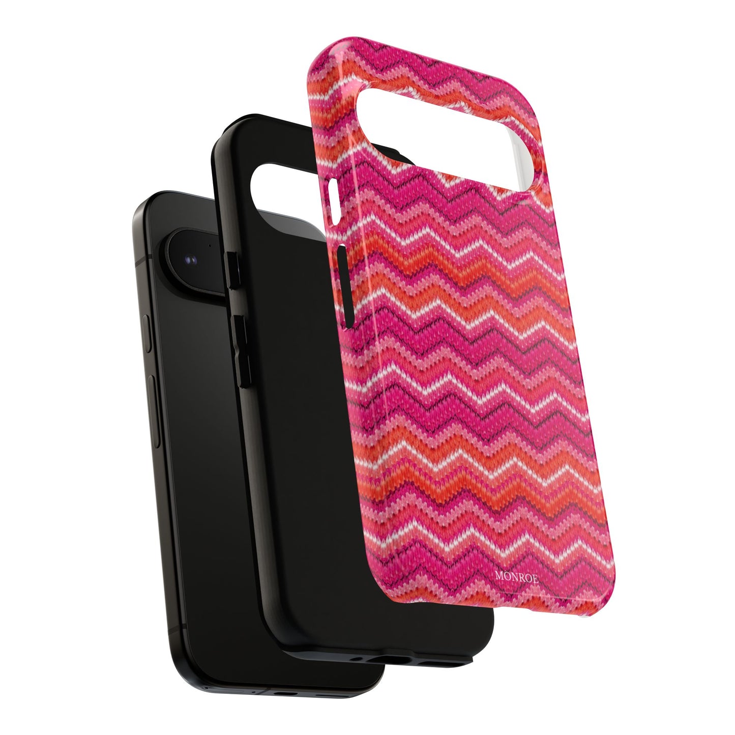 Pink Zigzag Tough Case