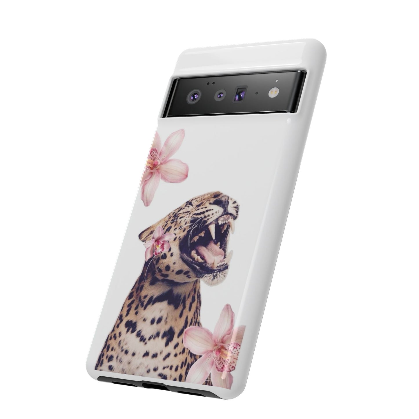 Leopard Blossom Tough Case