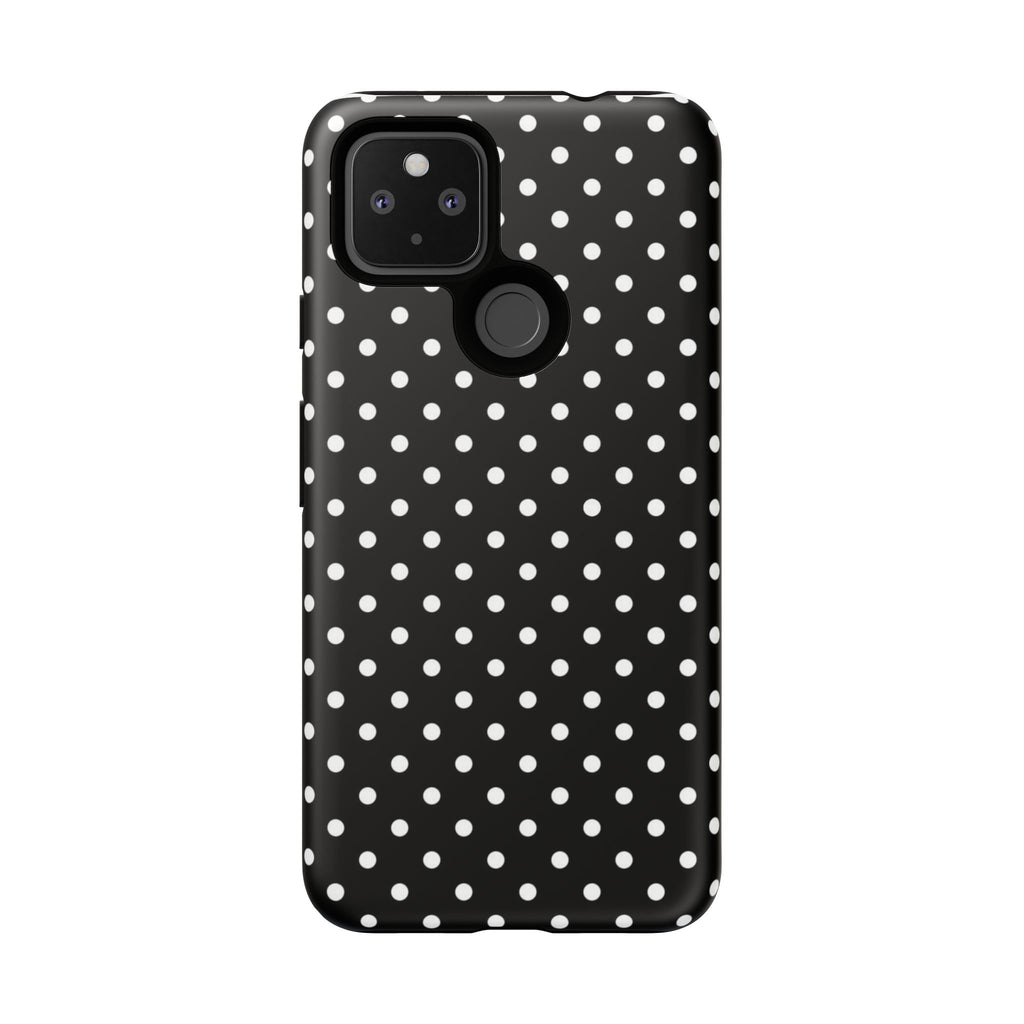 Black Polka Dot Phone Case