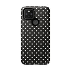 Black Polka Dot Phone Case