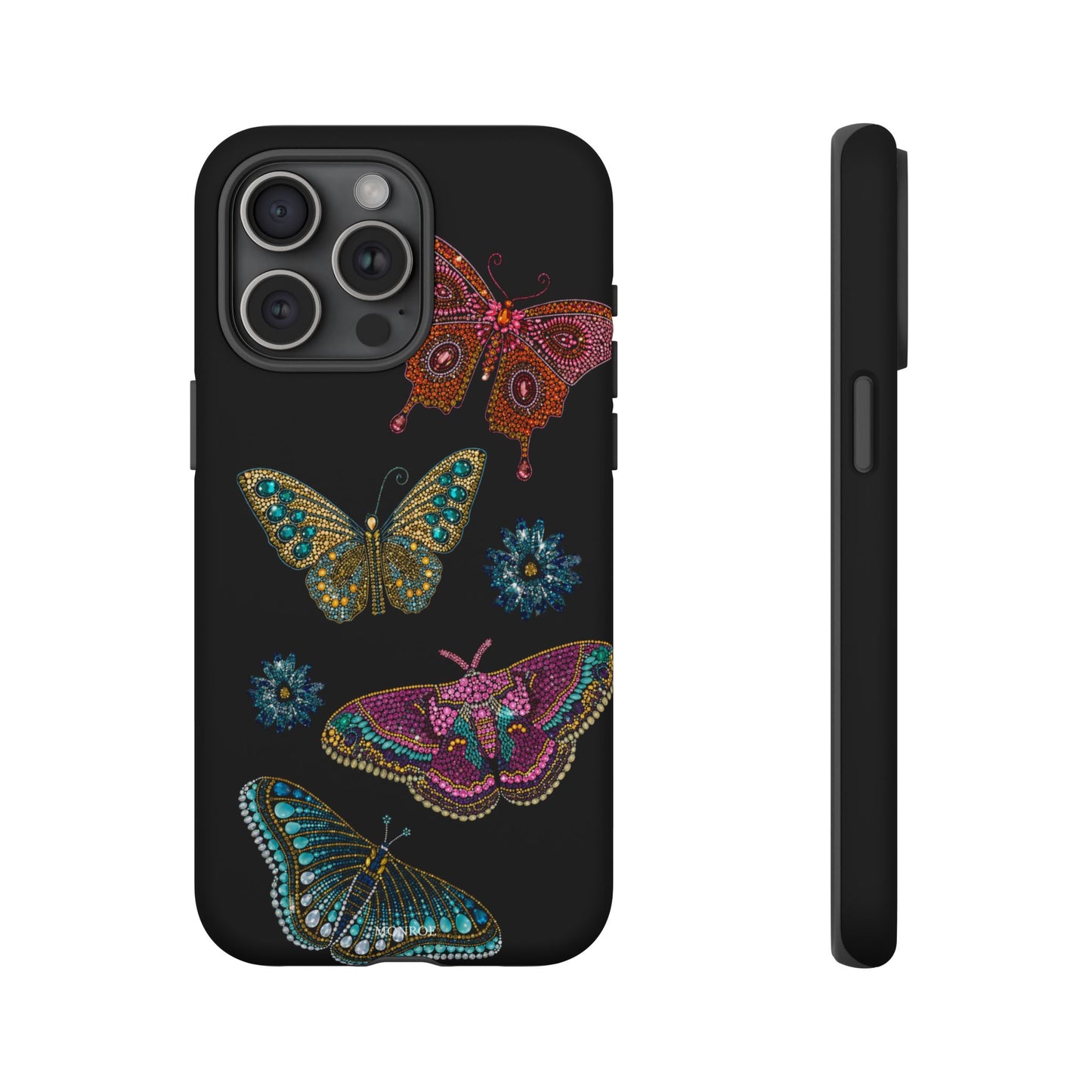 Butterfly Beaded Tough Case