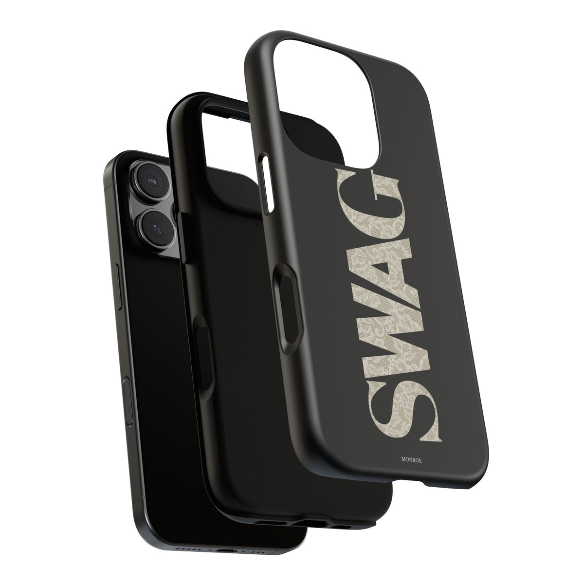 Lace Swag Black Tough Case