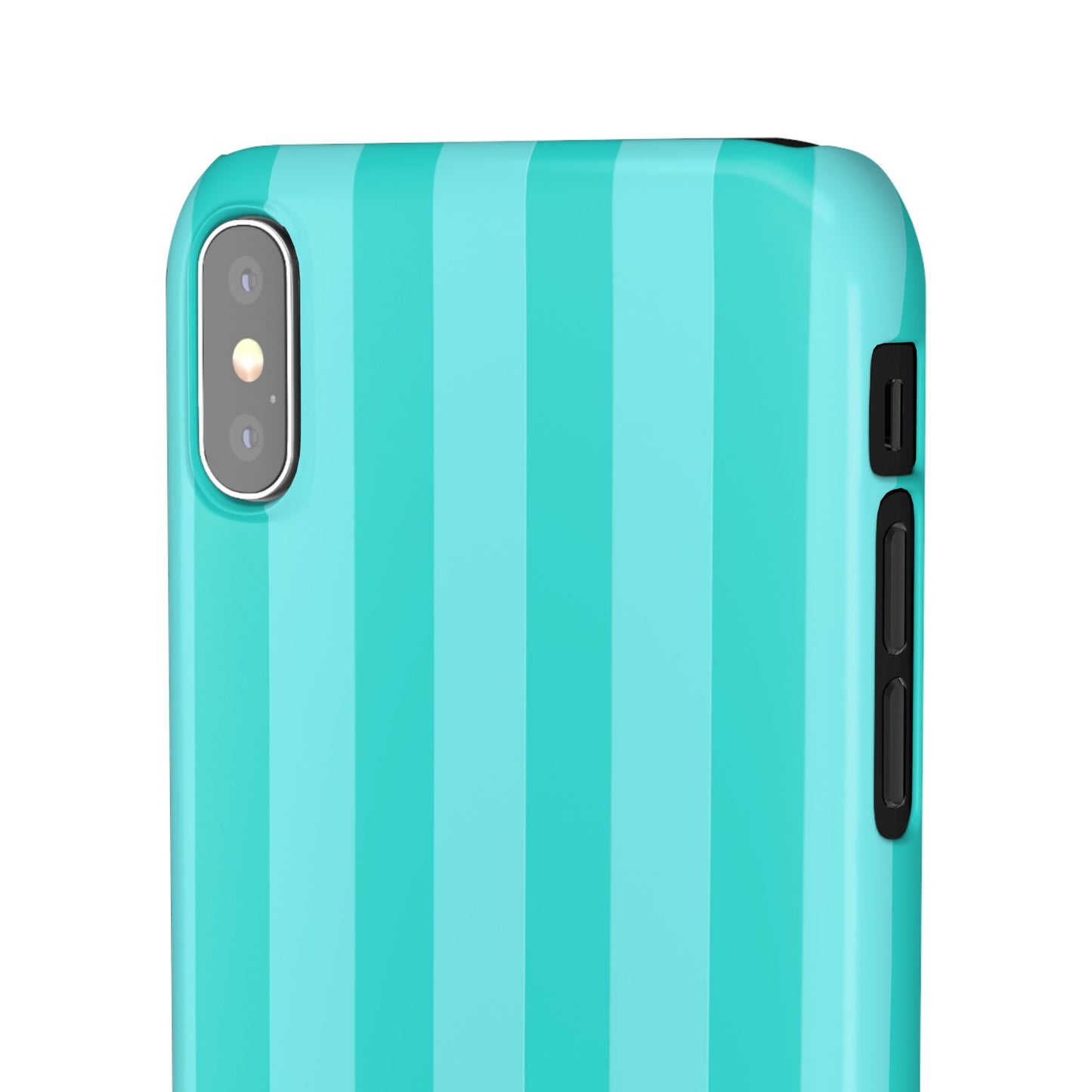 Striped Aqua Case