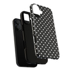 Black Polka Dot Phone Case