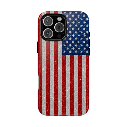 America Glitter Tough Case