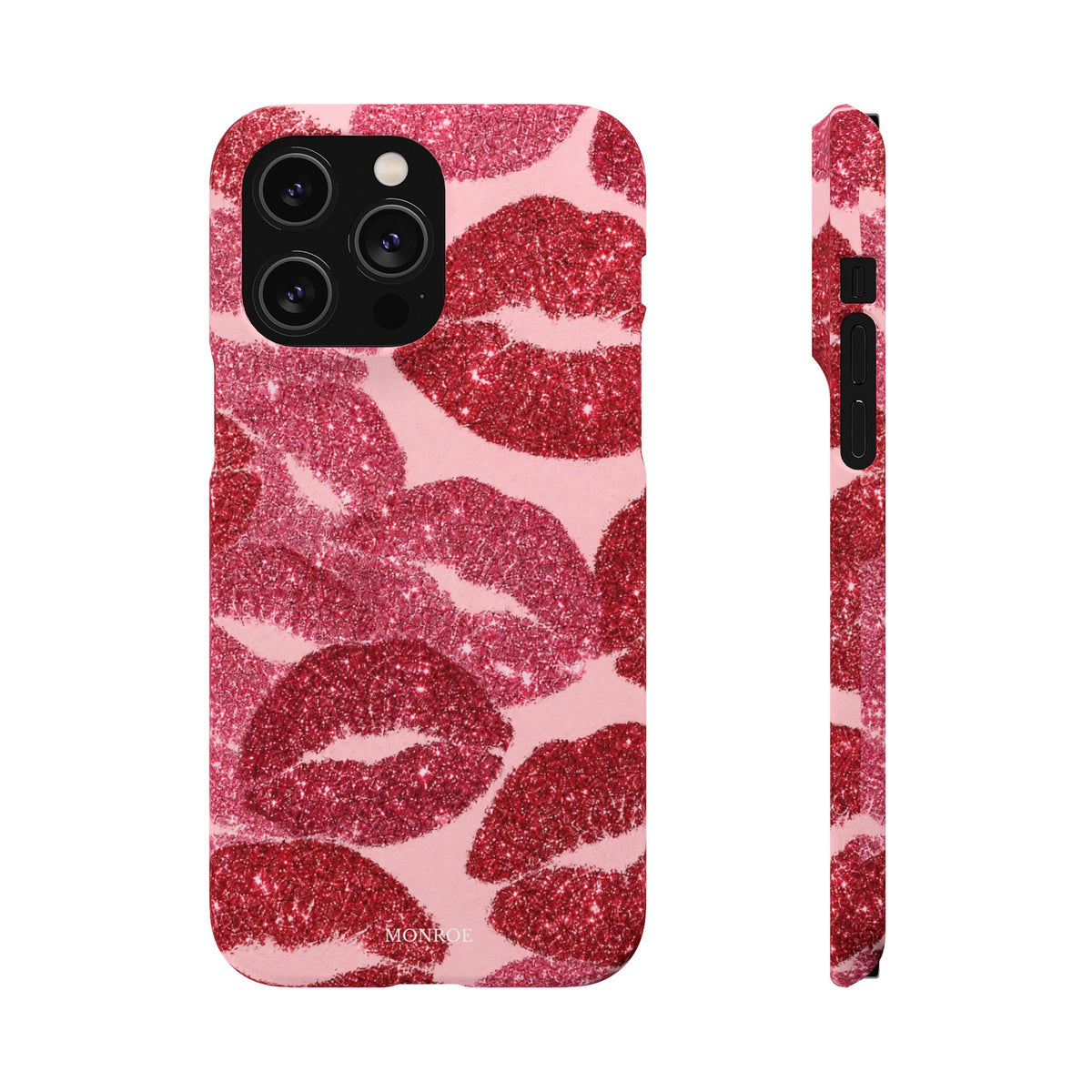 Pink Glitter Kiss Case