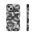 Black and Kiss Design Phone Case