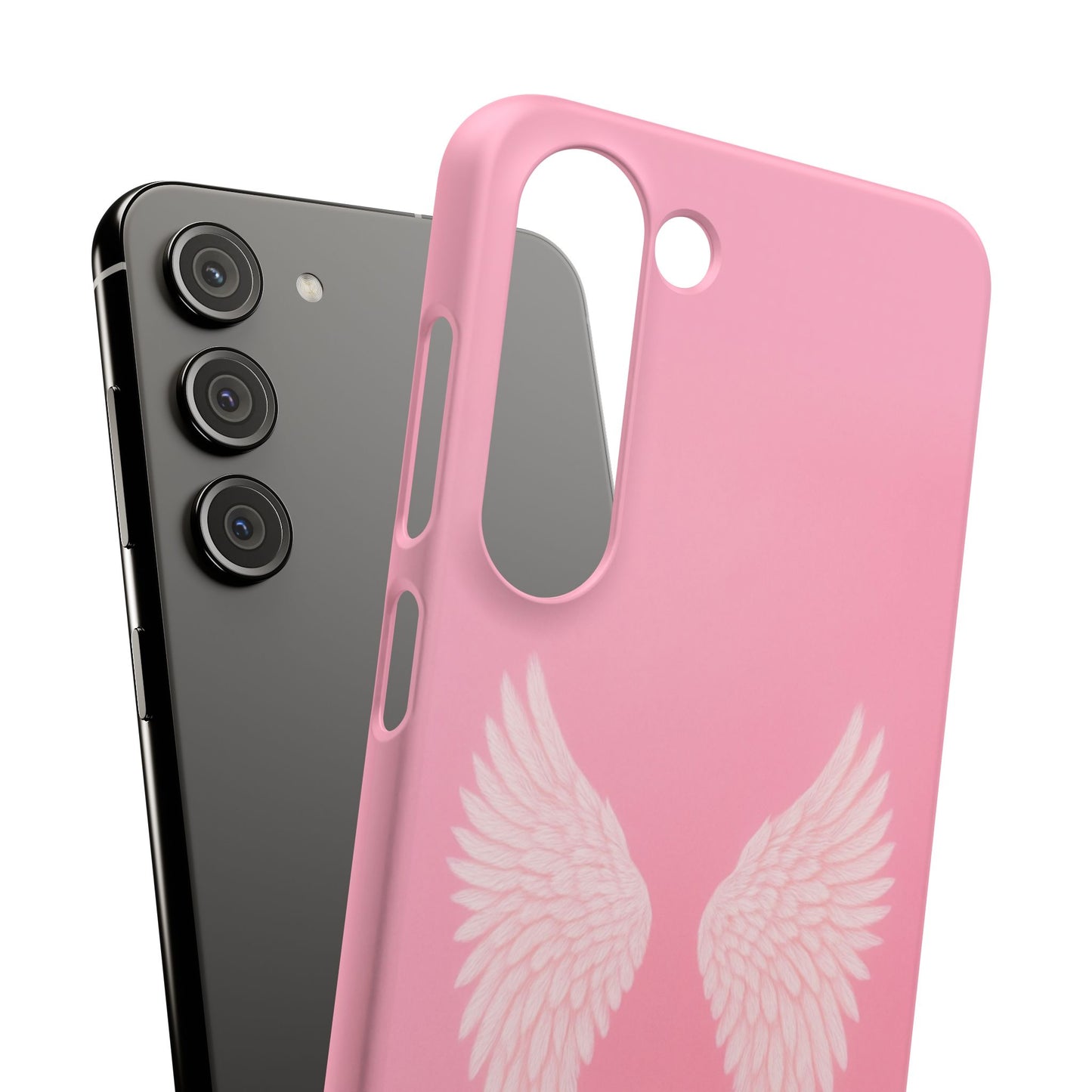 Pink Angel Wings Case