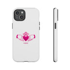 Pink Irish Claddagh Symbol Tough Phone Case