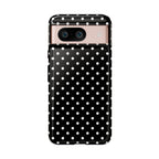 Black Polka Dot Phone Case