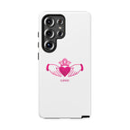 Pink Irish Claddagh Symbol Tough Phone Case