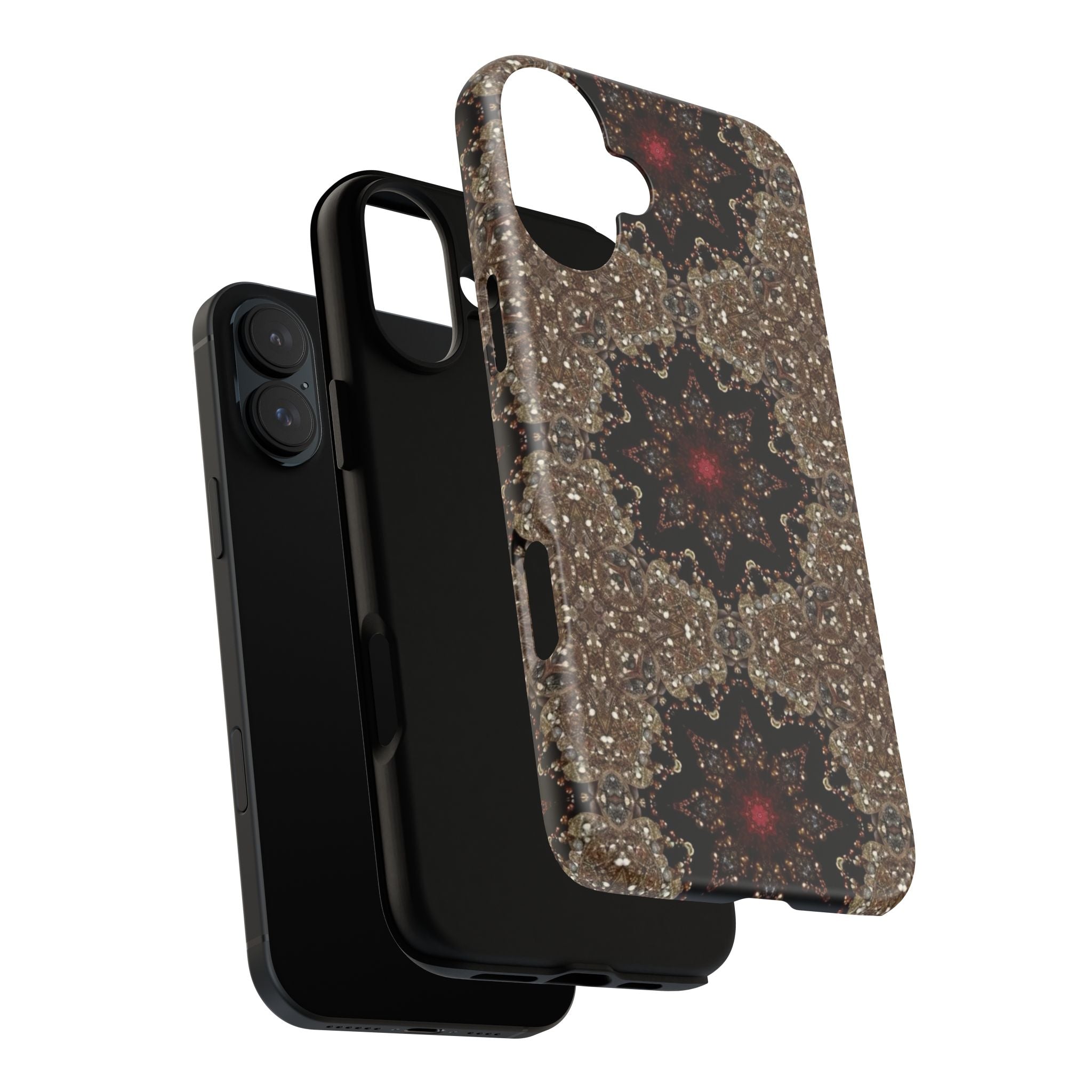 Brown Mandala Tough Protective Case