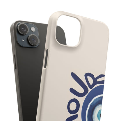 Blue Nazar Evil Eye Case