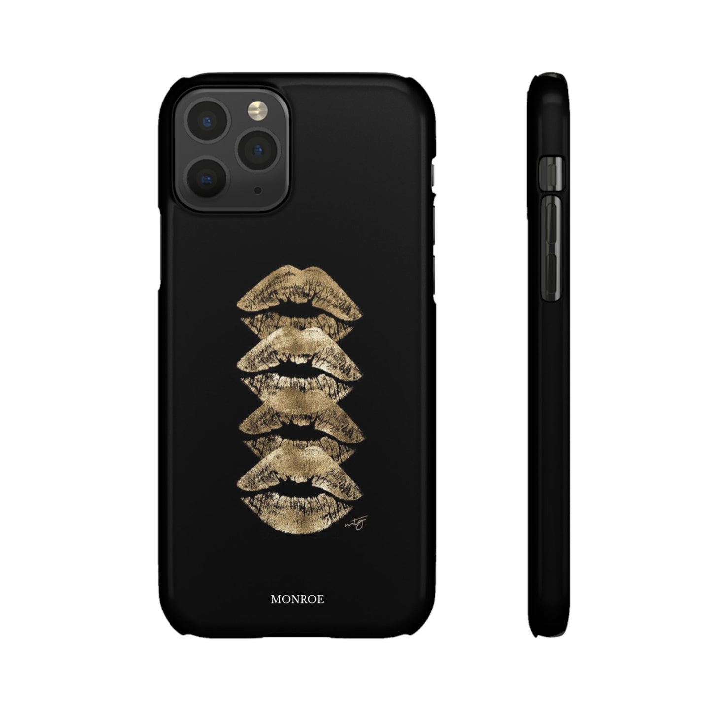 Gold Kiss Stack Case