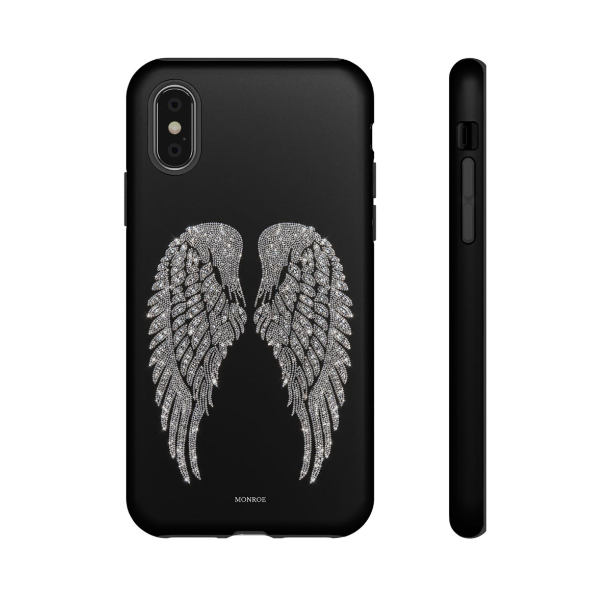 Silver Angel Wings Tough Case