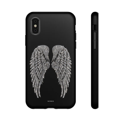 Silver Angel Wings Tough Case