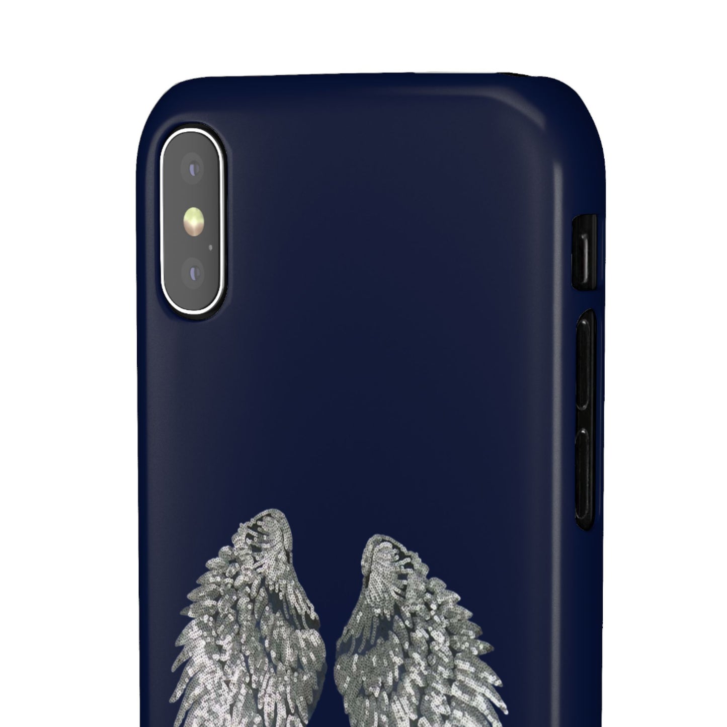 Navy Angel Wings Case