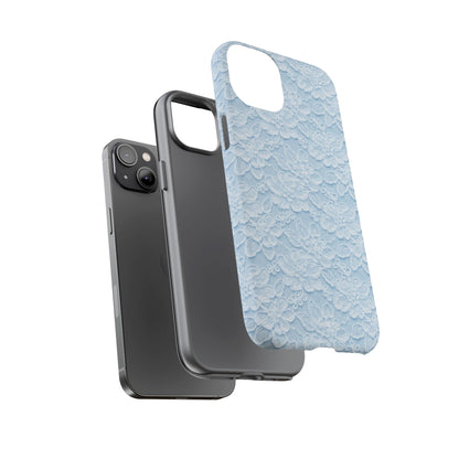 Glacier Blue Lace Tough Case