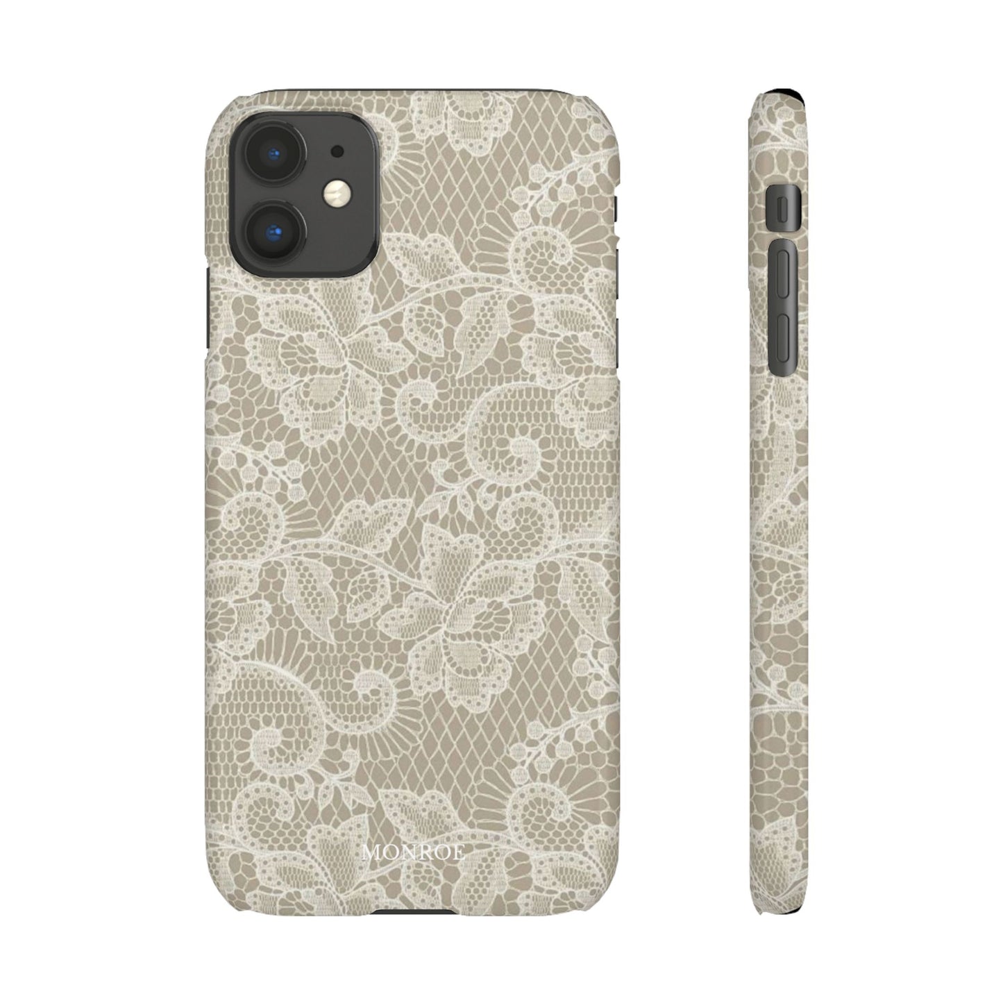 Vintage Beige Lace Case