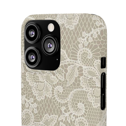 Vintage Beige Lace Case