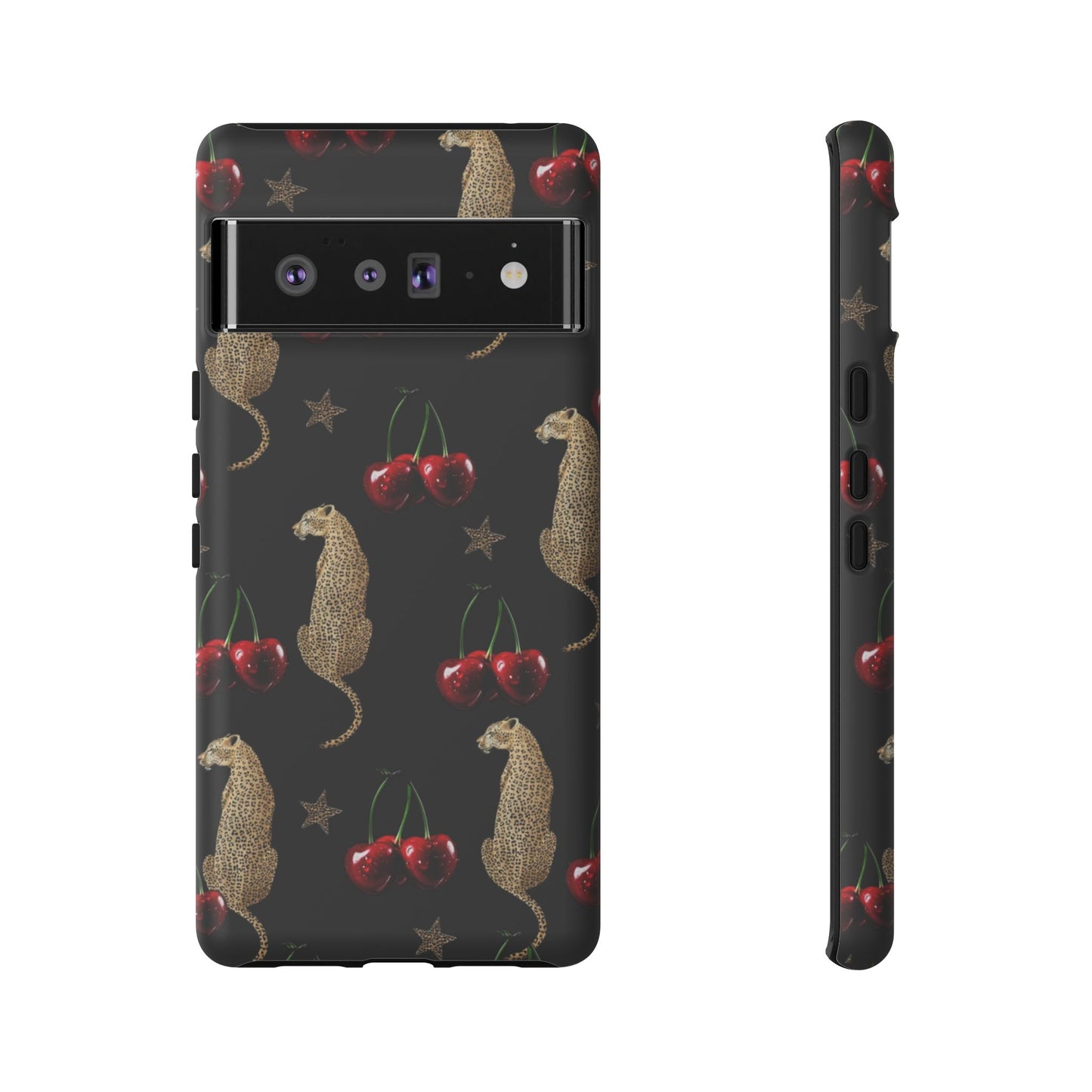 Leopard & Cherry Tough Case