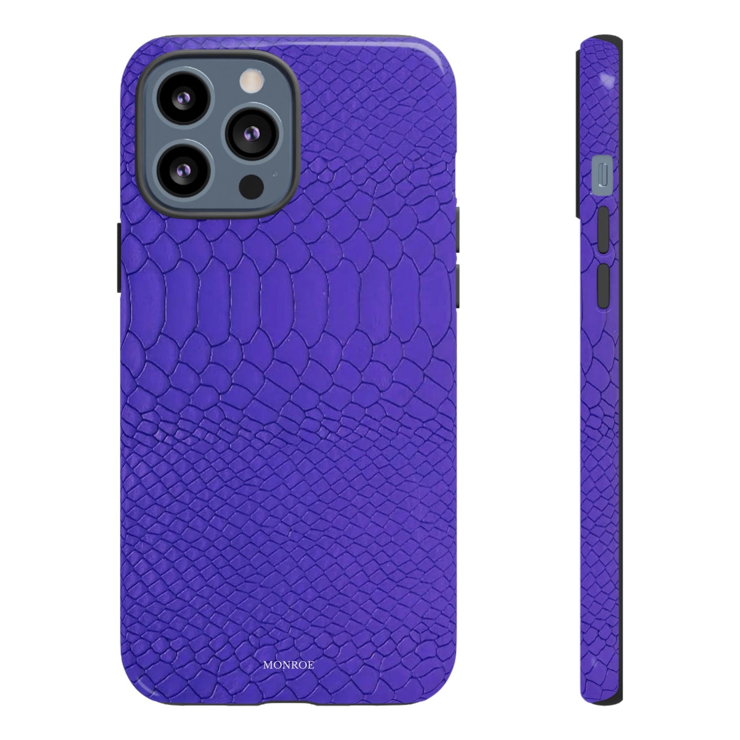 Dark Purple Snake Tough Case