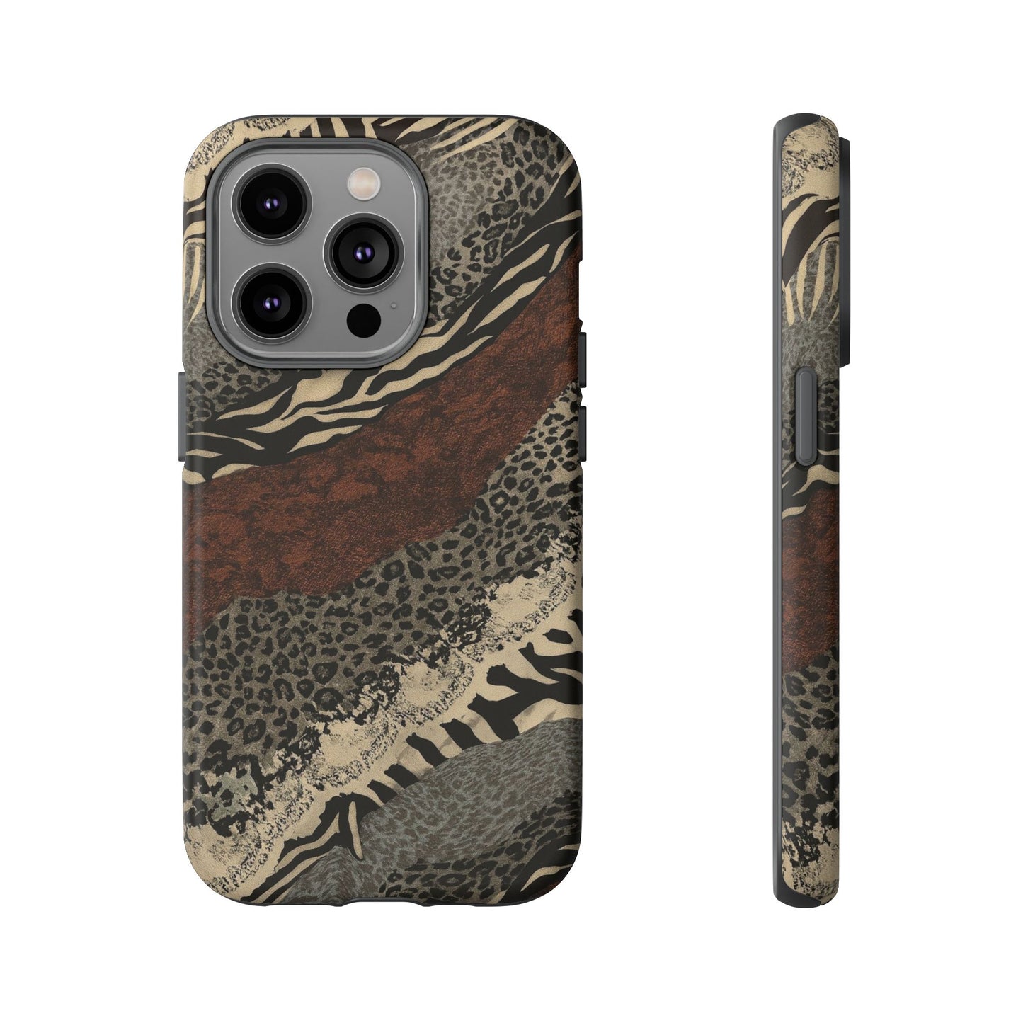 Safari Stripe Tough Phone Case