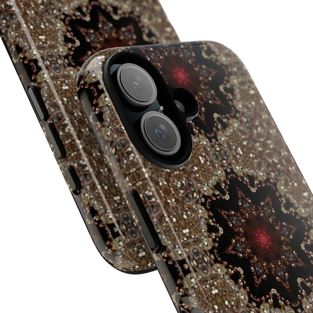 Brown Mandala Tough Protective Case