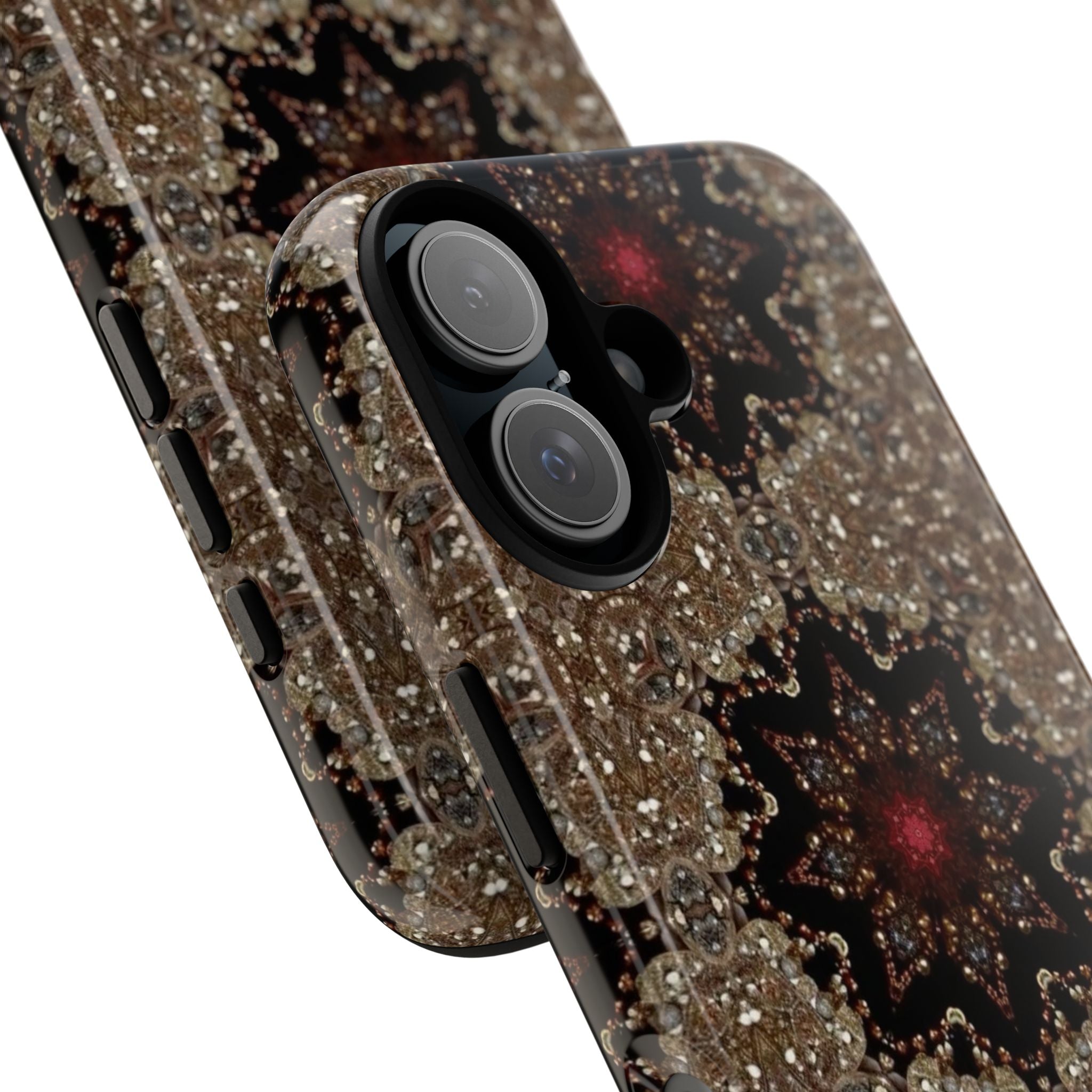 Brown Mandala Tough Protective Case