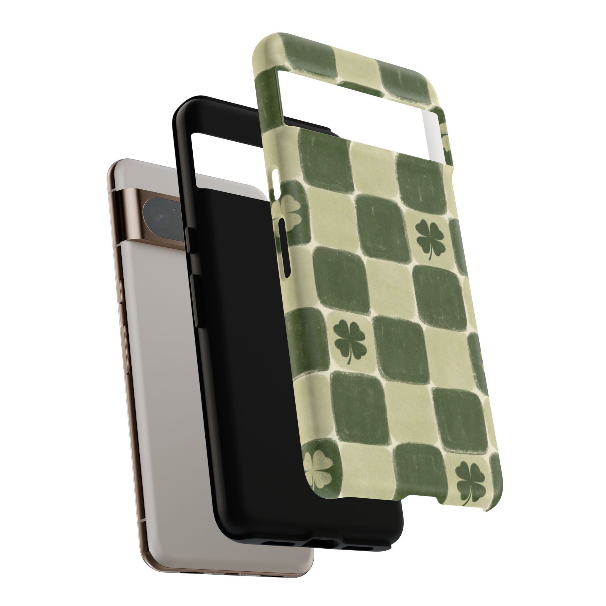 Clover Checker Tough Phone Case