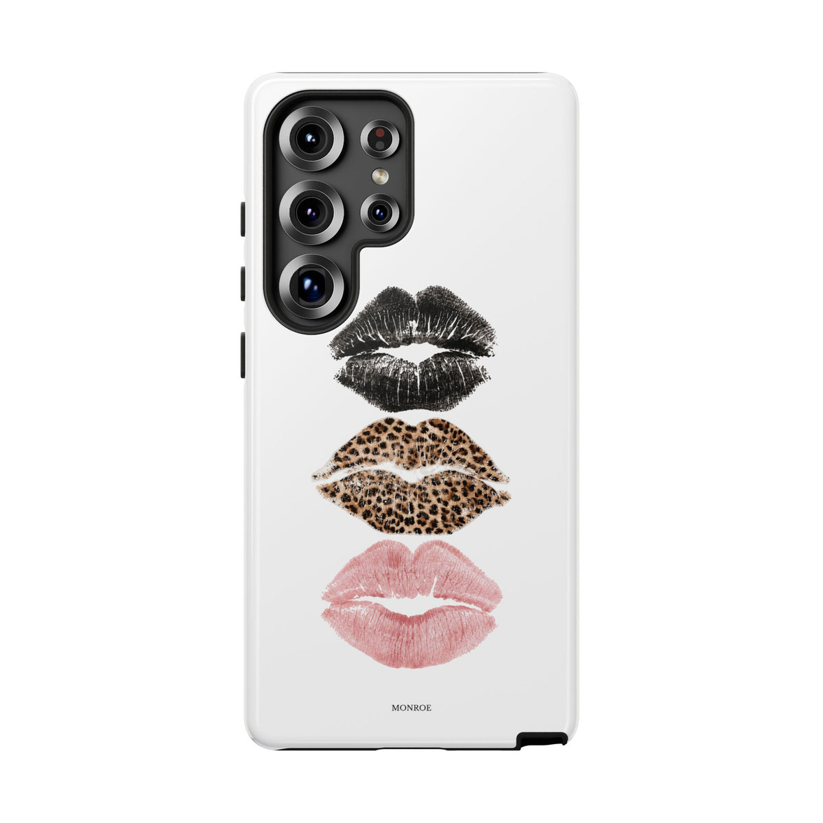 Leopard Glam Lip Tough Case