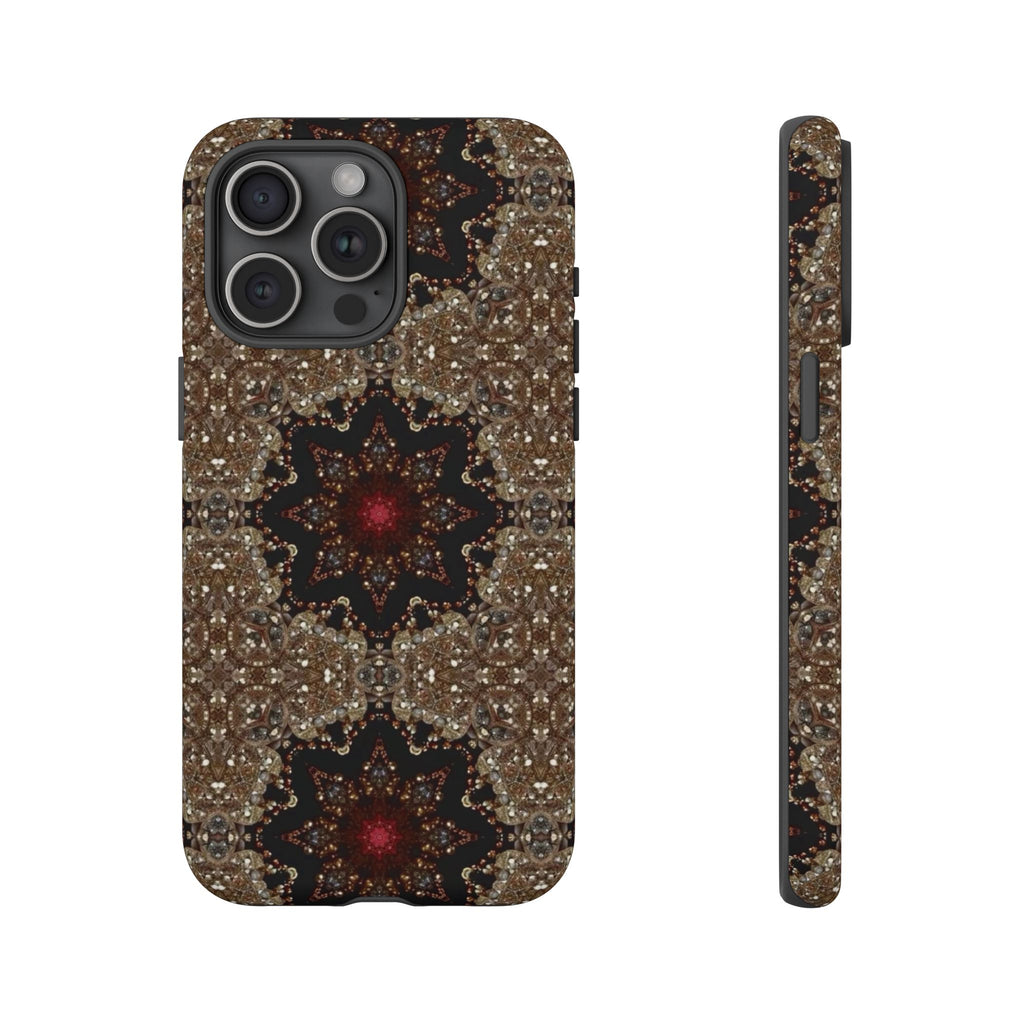Brown Mandala Tough Protective Case