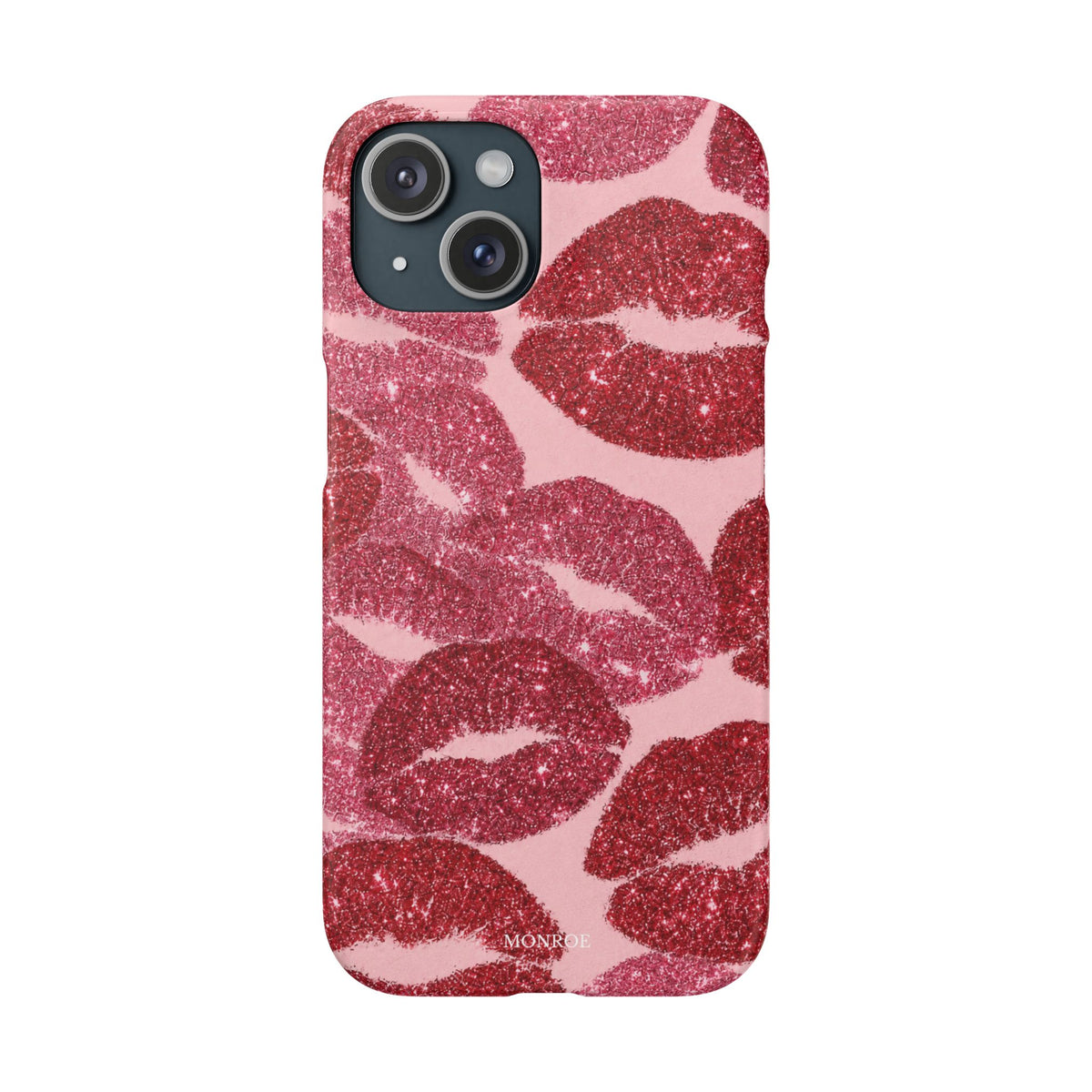 Pink Glitter Kiss Case