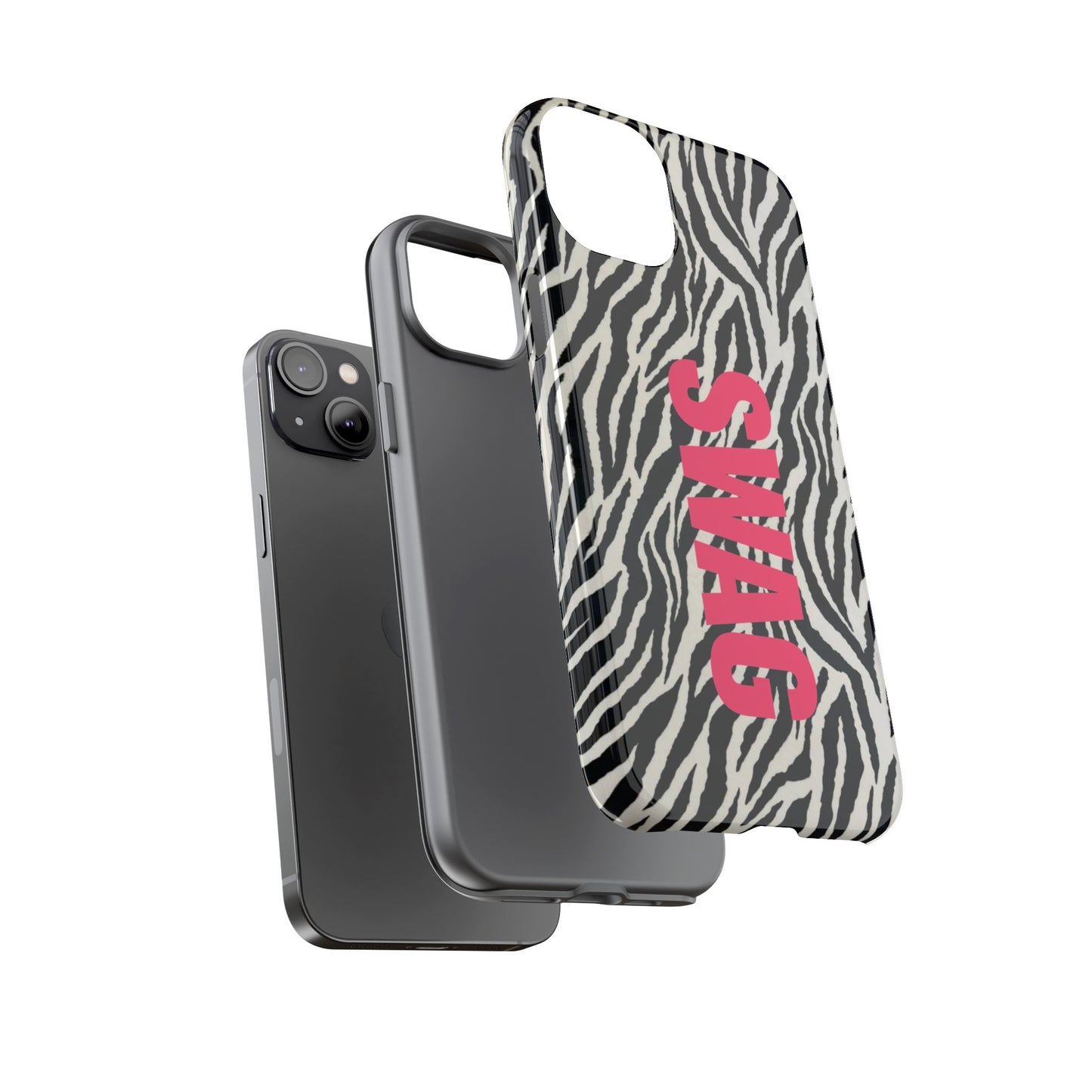 Zebra Print  "SWAG" Tough Case