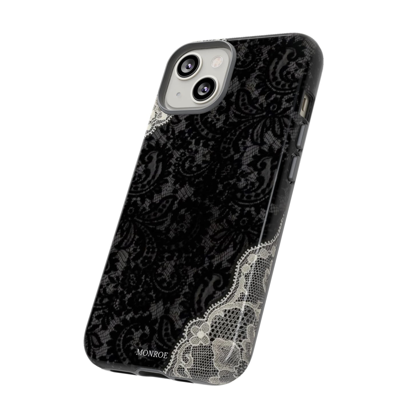 Black & White Edged Tough Case