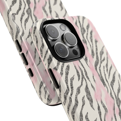 Light Pink Zebra Tough Case