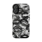 Black and Kiss Design Phone Case