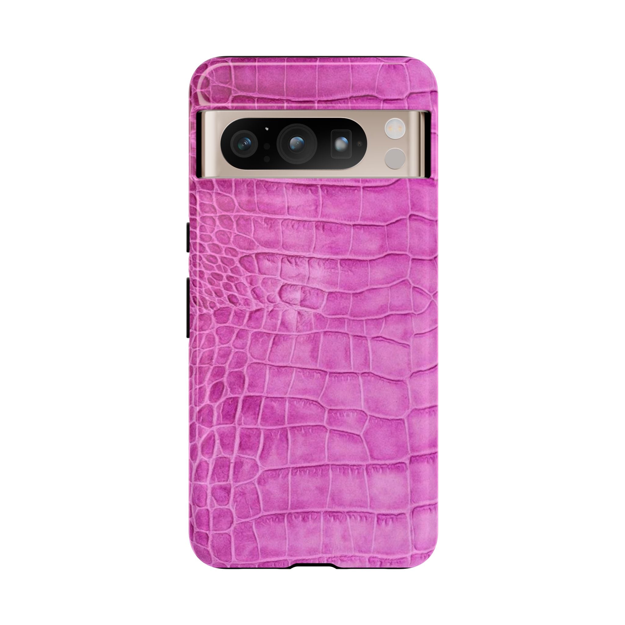 Purple Croc Phone Case