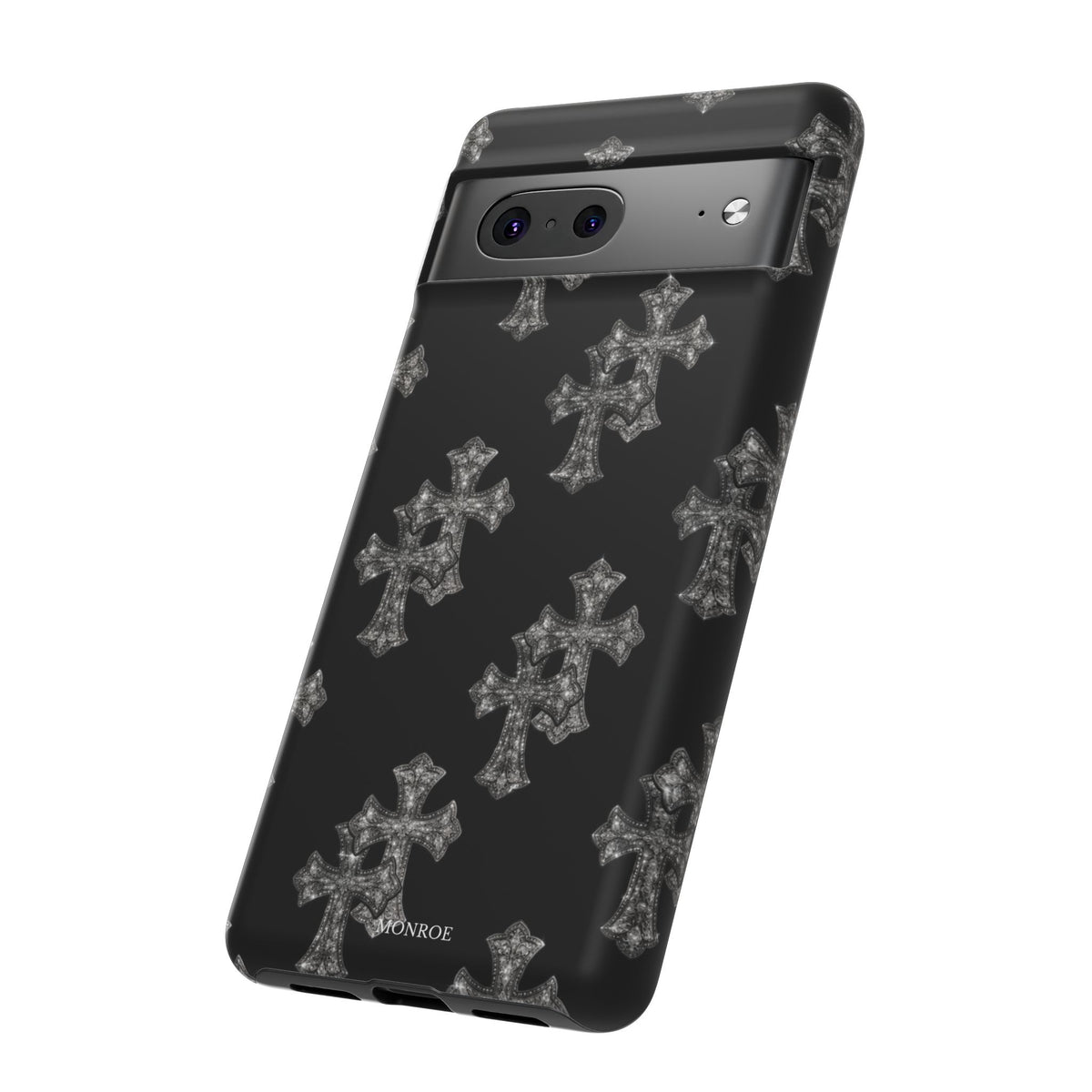 Black Crystal Cross Tough Case