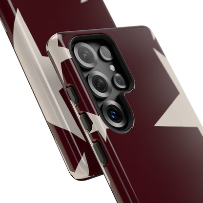 Burgundy Stars Tough Case
