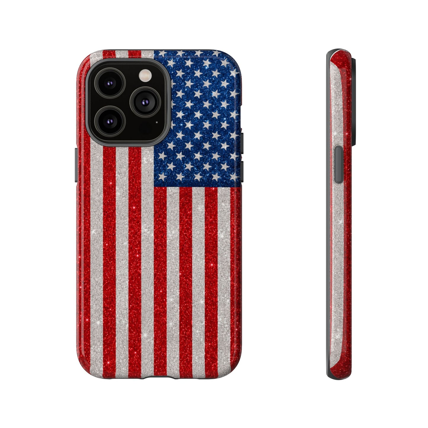 America Glitter Tough Case