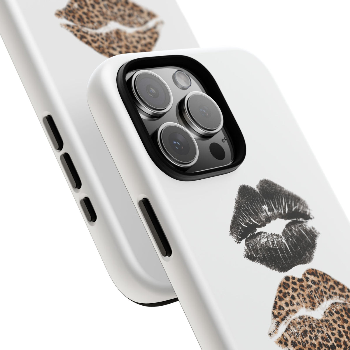 Leopard Glam Lip Tough Case